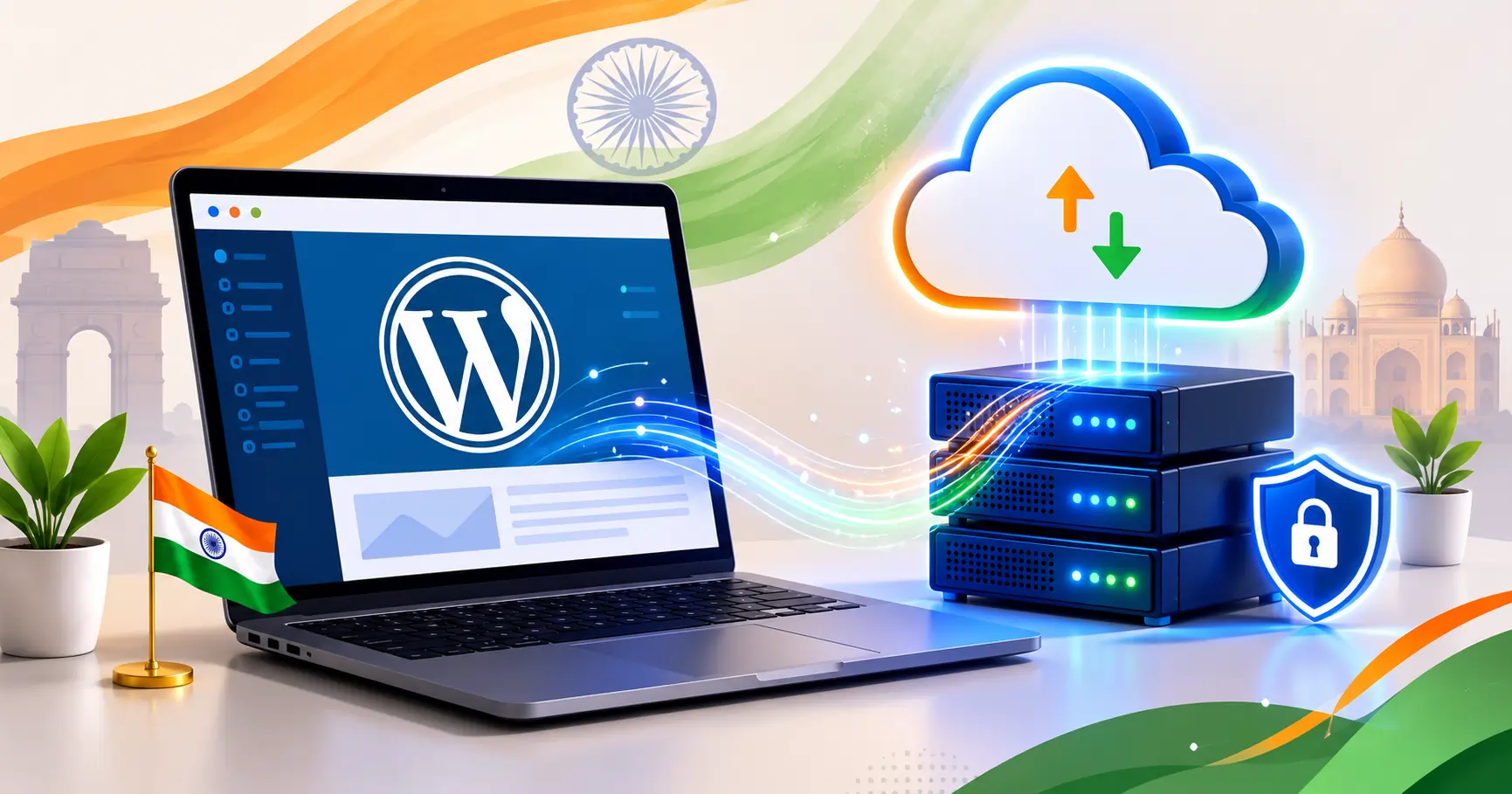 "Best hosting for WordPress Tamil guide banner"