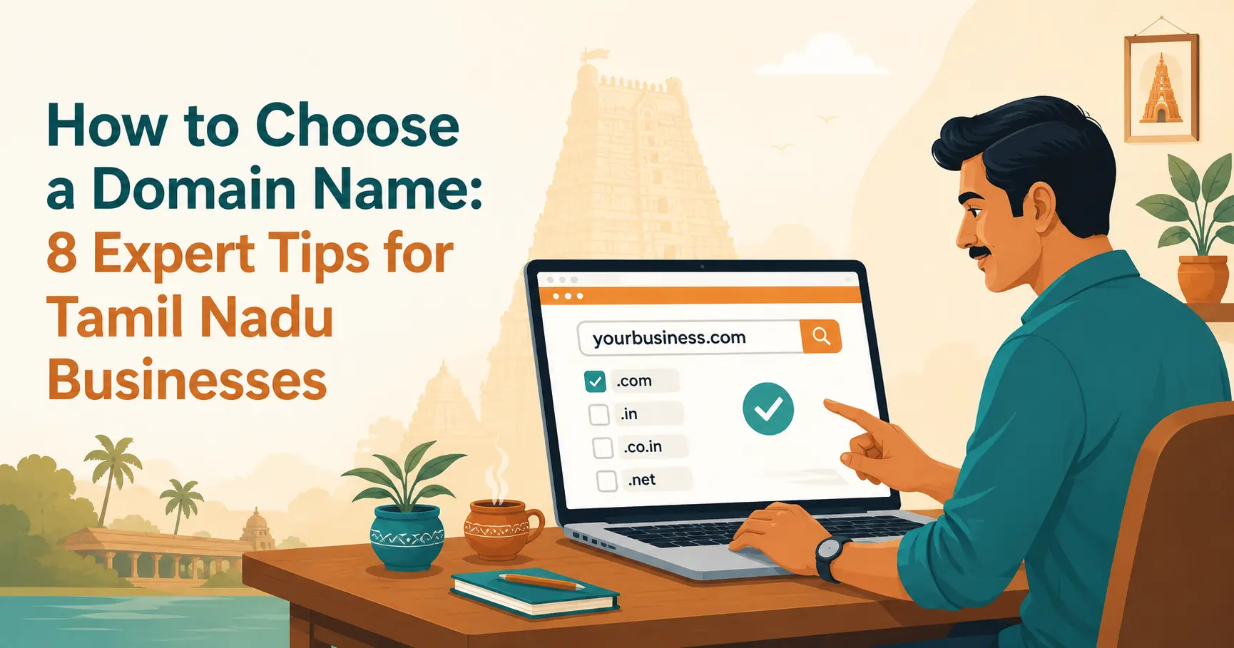 "How to choose a domain name for a Tamil Nadu business"